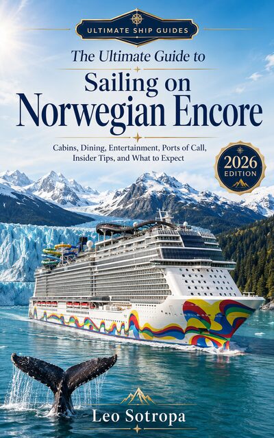 The Ultimate Guide to Sailing on Norwegian Encore book cover