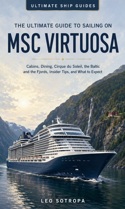 The Ultimate Guide to Sailing on MSC Virtuosa book cover