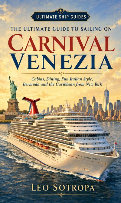 The Ultimate Guide to Sailing on Carnival Venezia book cover