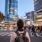 Traveler exploring Tokyo during a three-day itinerary