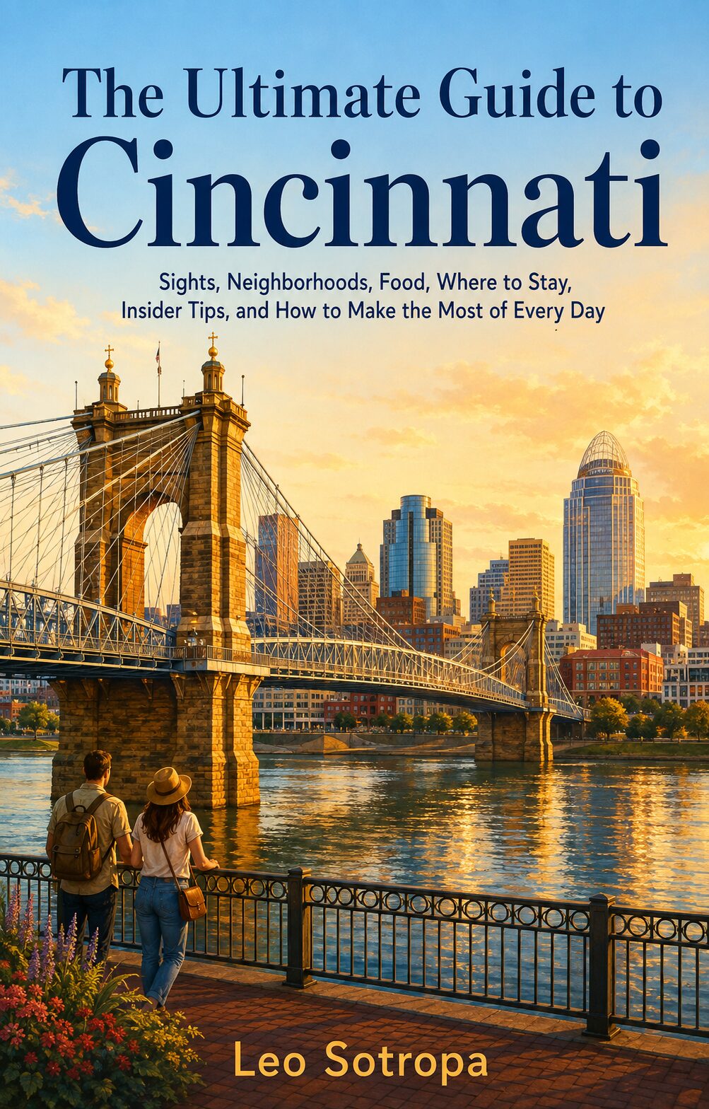 The Ultimate Guide to Cincinnati: Sights, Neighborhoods, Food, Where to Stay, Insider Tips, and How to Make the Most of Every Day book cover by Leo Sotropa
