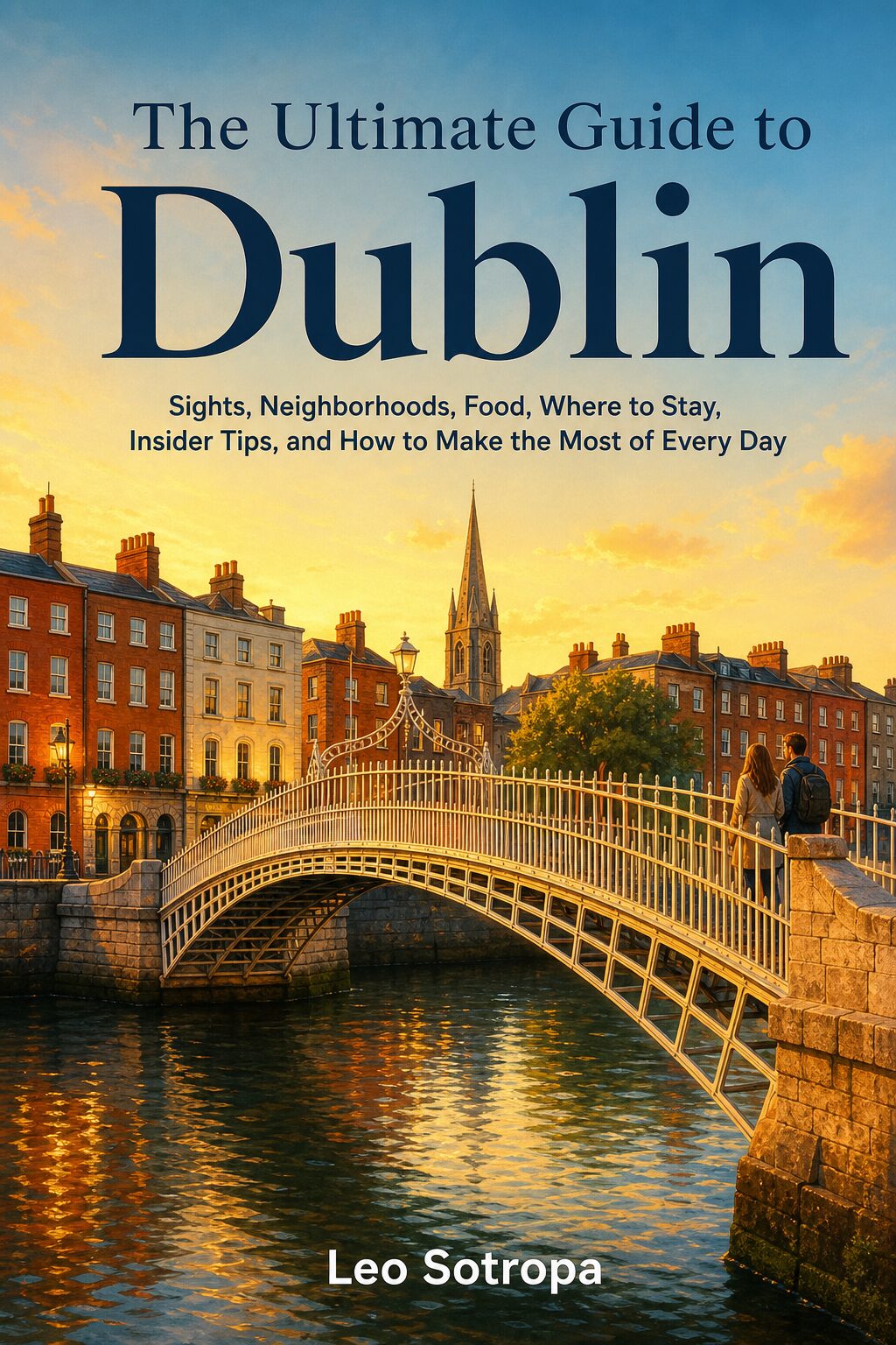 The Ultimate Guide to Dublin: Sights, Neighborhoods, Food, Where to Stay, Insider Tips, and How to Make the Most of Every Day book cover by Leo Sotropa