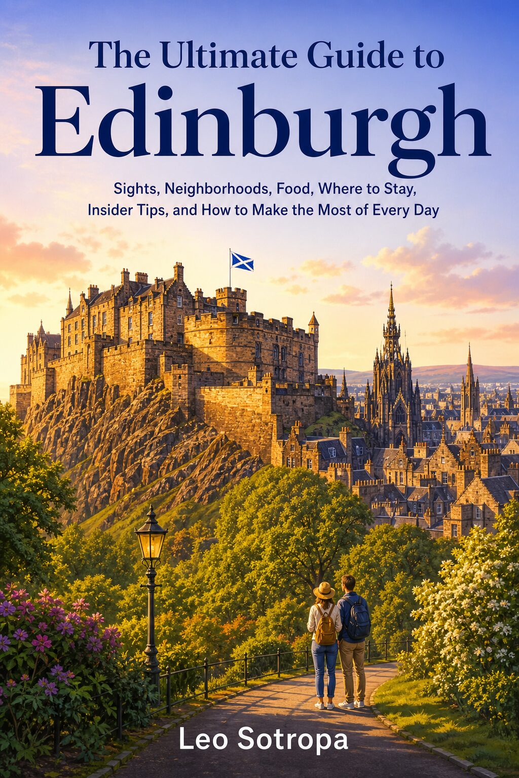 The Ultimate Guide to Edinburgh: Sights, Neighborhoods, Food, Where to Stay, Insider Tips, and How to Make the Most of Every Day book cover by Leo Sotropa