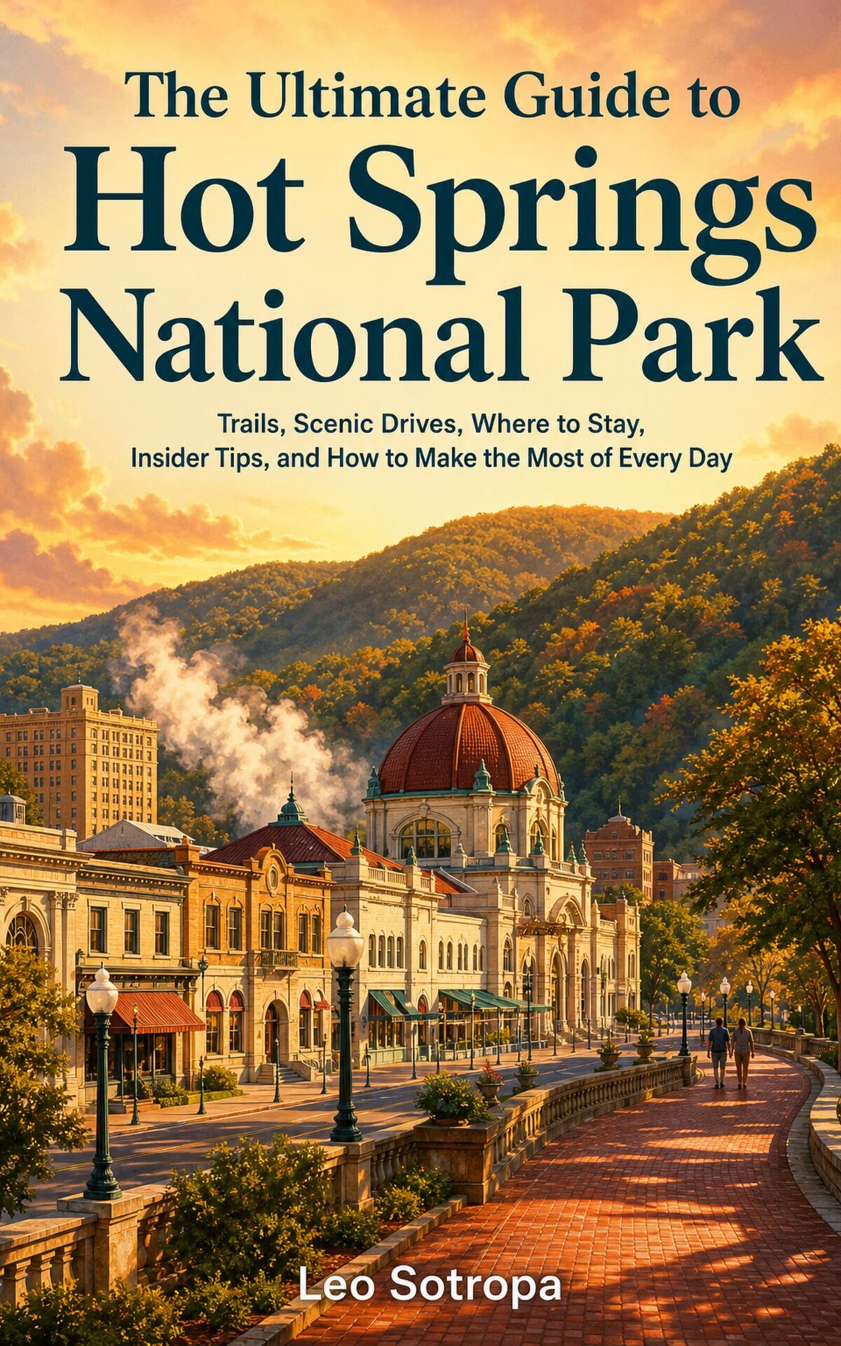 The Ultimate Guide to Hot Springs National Park: Trails, Scenic Drives, Where to Stay, Insider Tips, and How to Make the Most of Every Day book cover by Leo Sotropa