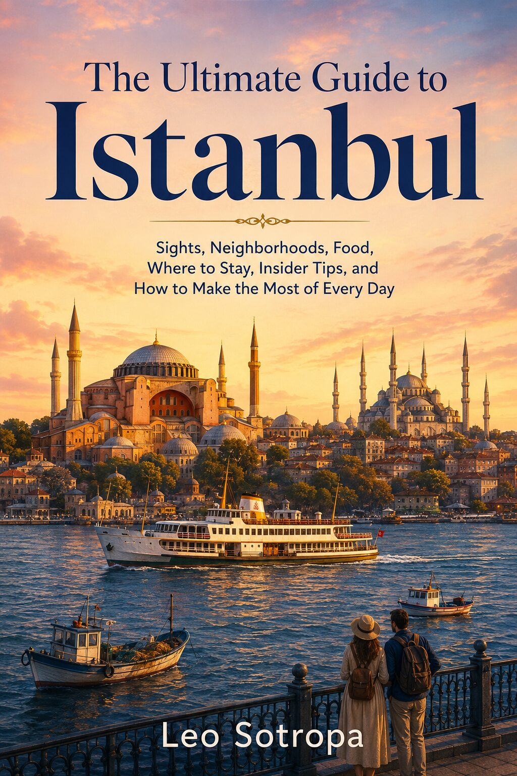 The Ultimate Guide to Istanbul: Sights, Neighborhoods, Food, Where to Stay, Insider Tips, and How to Make the Most of Every Day book cover by Leo Sotropa