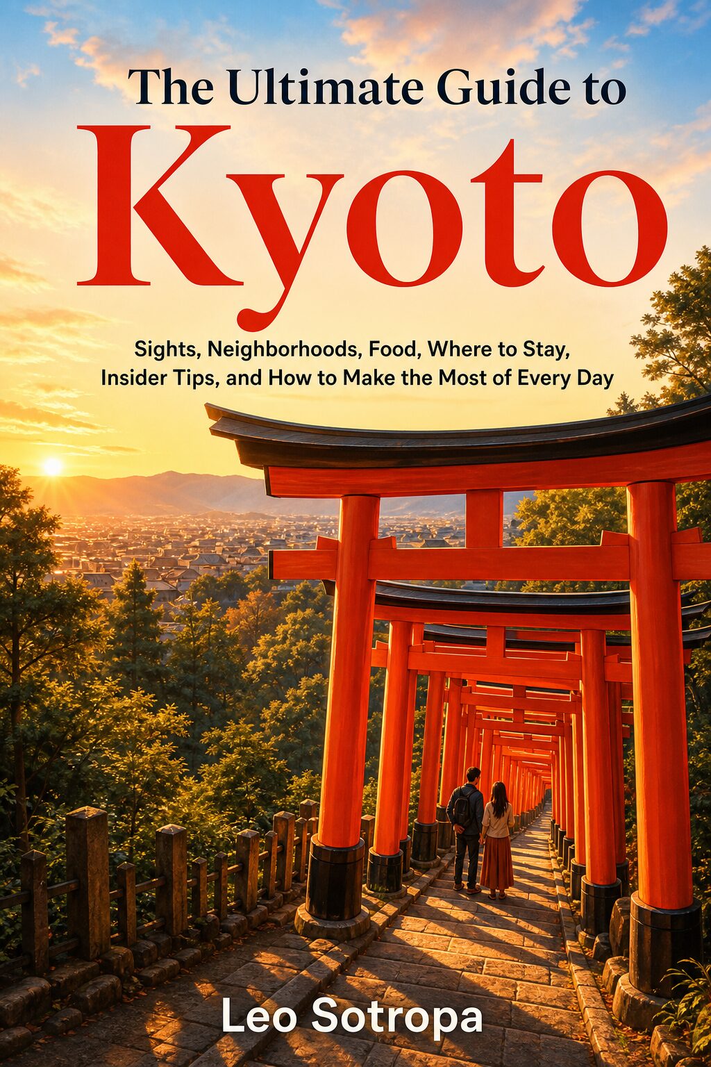 The Ultimate Guide to Kyoto: Sights, Neighborhoods, Food, Where to Stay, Insider Tips, and How to Make the Most of Every Day book cover by Leo Sotropa