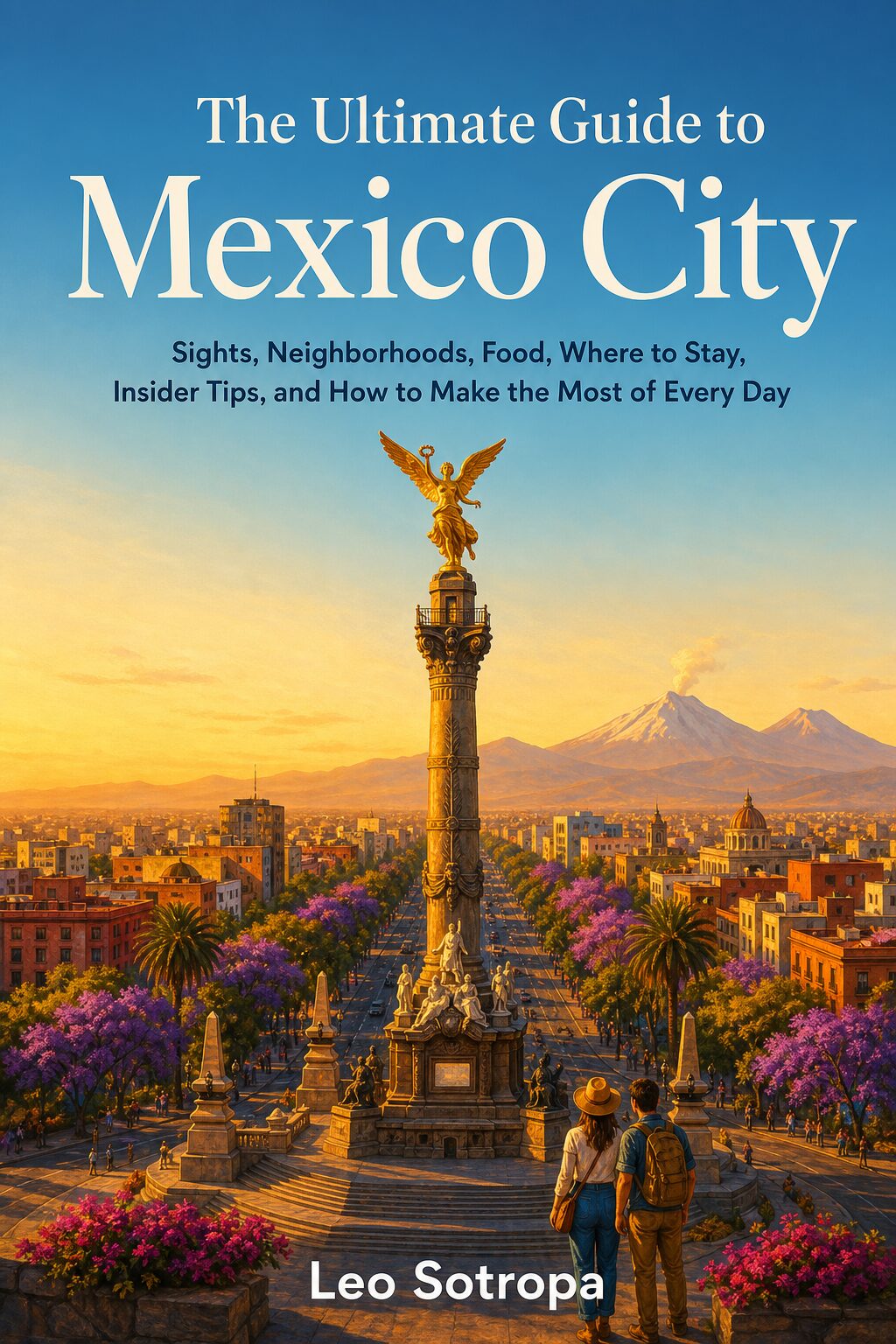 The Ultimate Guide to Mexico City: Sights, Neighborhoods, Food, Where to Stay, Insider Tips, and How to Make the Most of Every Day book cover by Leo Sotropa