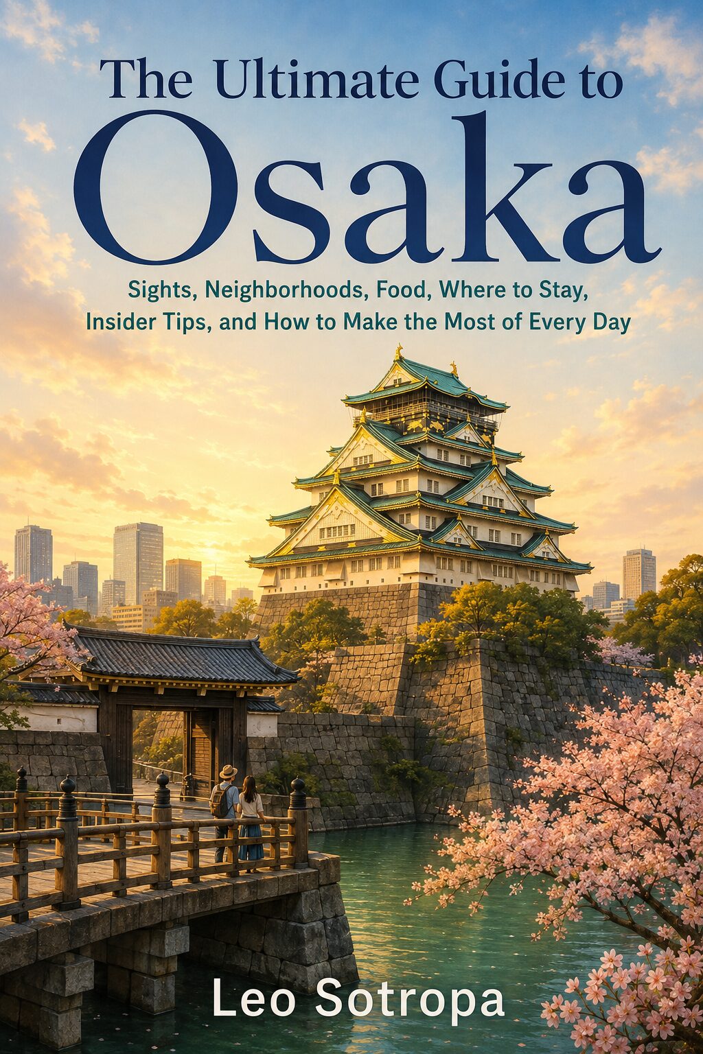 The Ultimate Guide to Osaka: Sights, Neighborhoods, Food, Where to Stay, Insider Tips, and How to Make the Most of Every Day book cover by Leo Sotropa