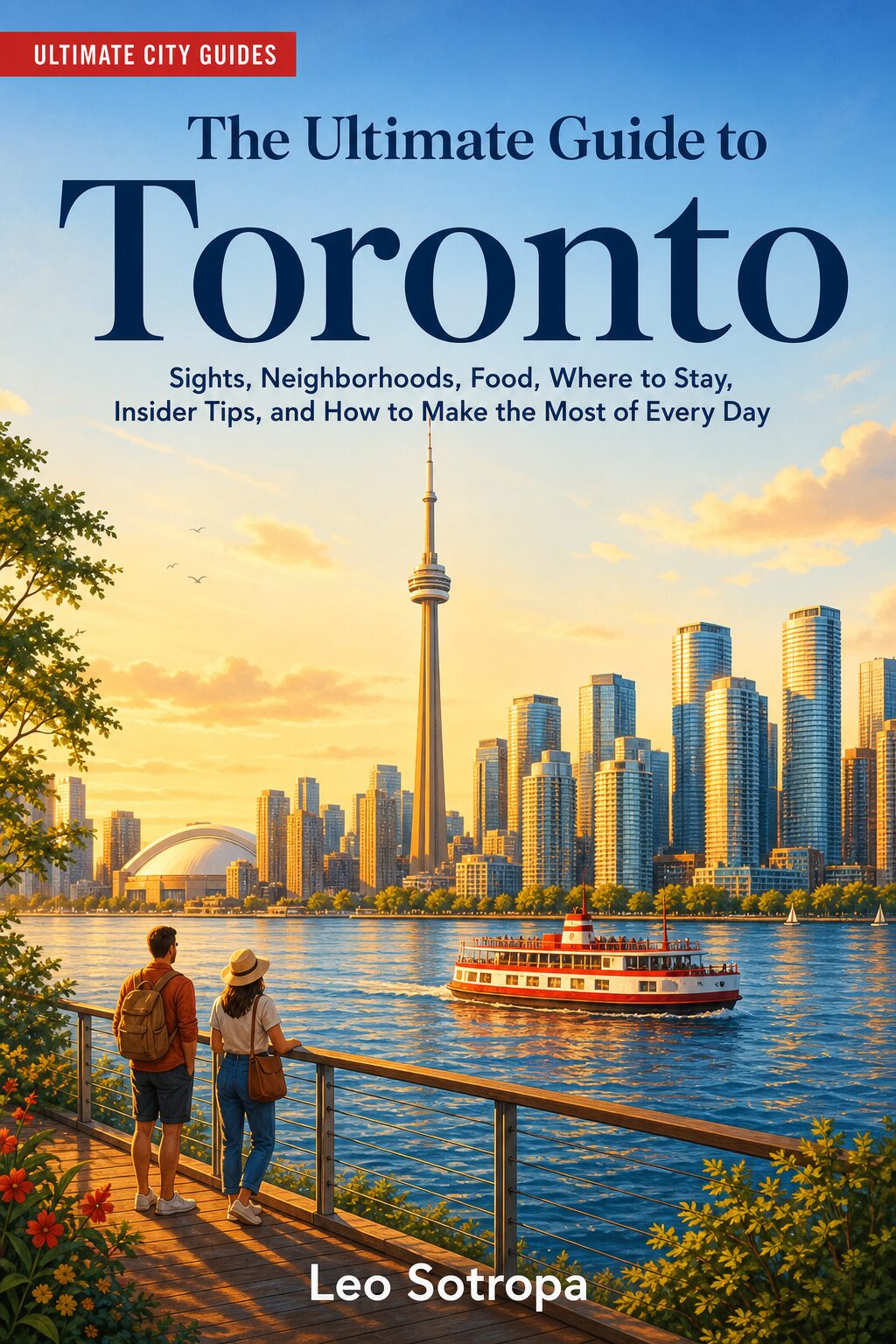 The Ultimate Guide to Toronto: Sights, Neighborhoods, Food, Where to Stay, Insider Tips, and How to Make the Most of Every Day book cover by Leo Sotropa