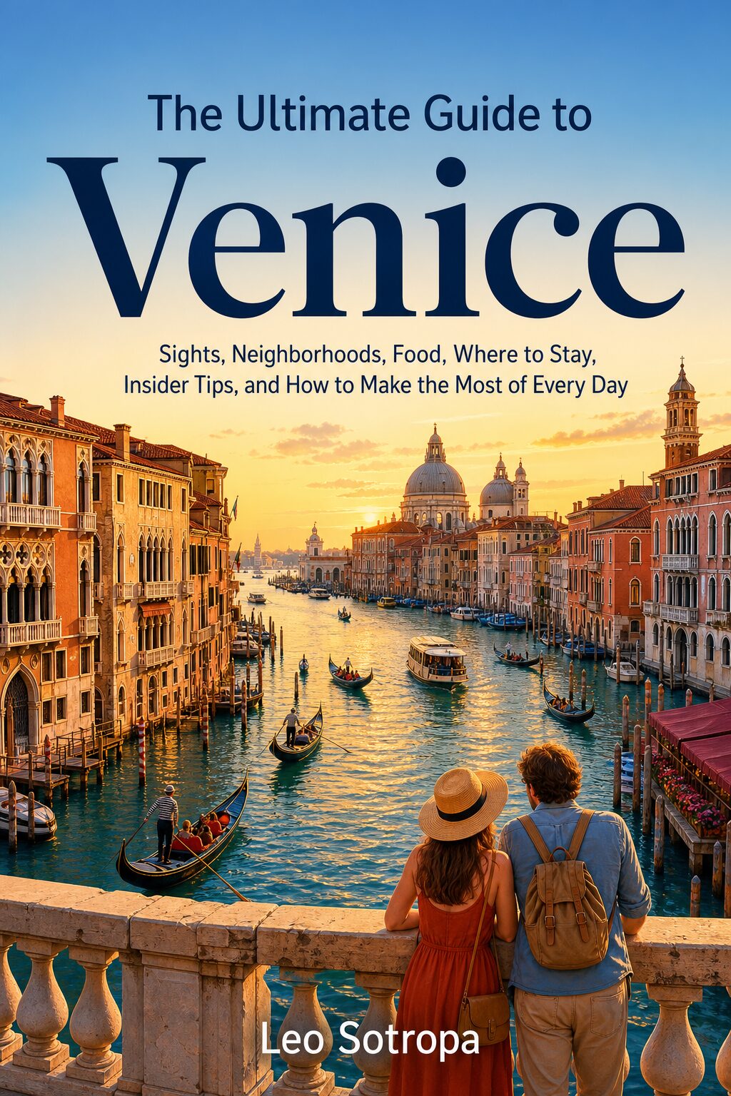 The Ultimate Guide to Venice: Sights, Neighborhoods, Food, Where to Stay, Insider Tips, and How to Make the Most of Every Day book cover by Leo Sotropa