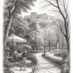 Athens travel planning illustration