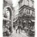 Dublin travel planning illustration