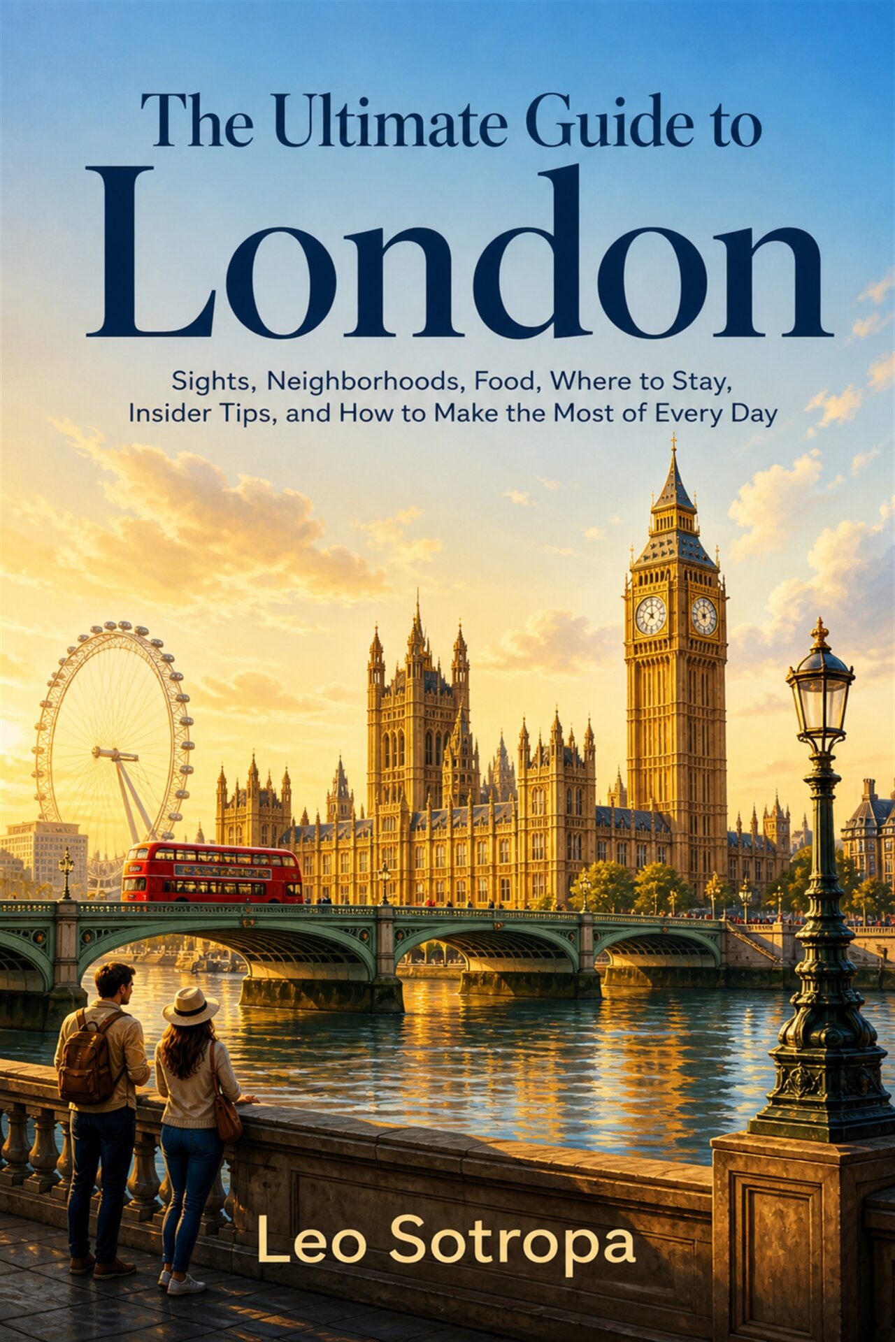 The Ultimate Guide to London city guide cover
