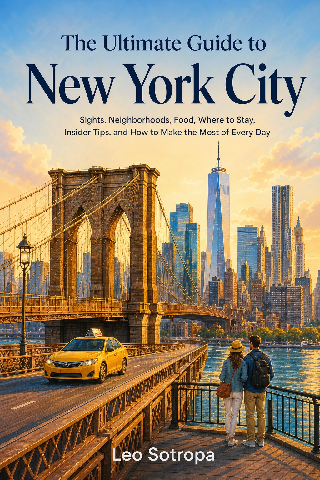 The Ultimate Guide to New York City book cover by Leo Sotropa