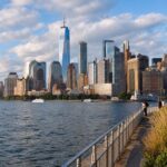 New York City skyline from the waterfront